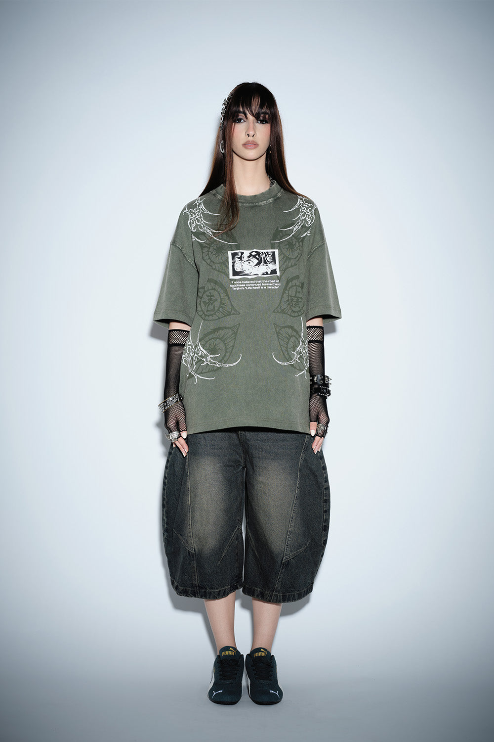 Nezuko's Curse Oversized T-shirt - BonkersCorner