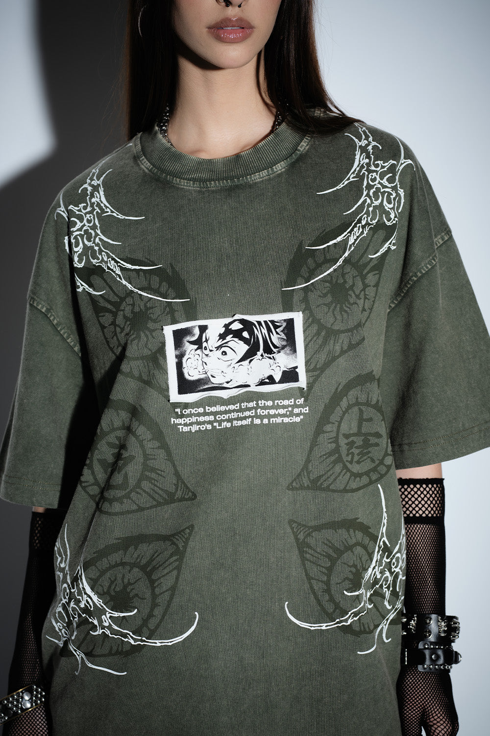 Nezuko's Curse Oversized T-shirt - BonkersCorner