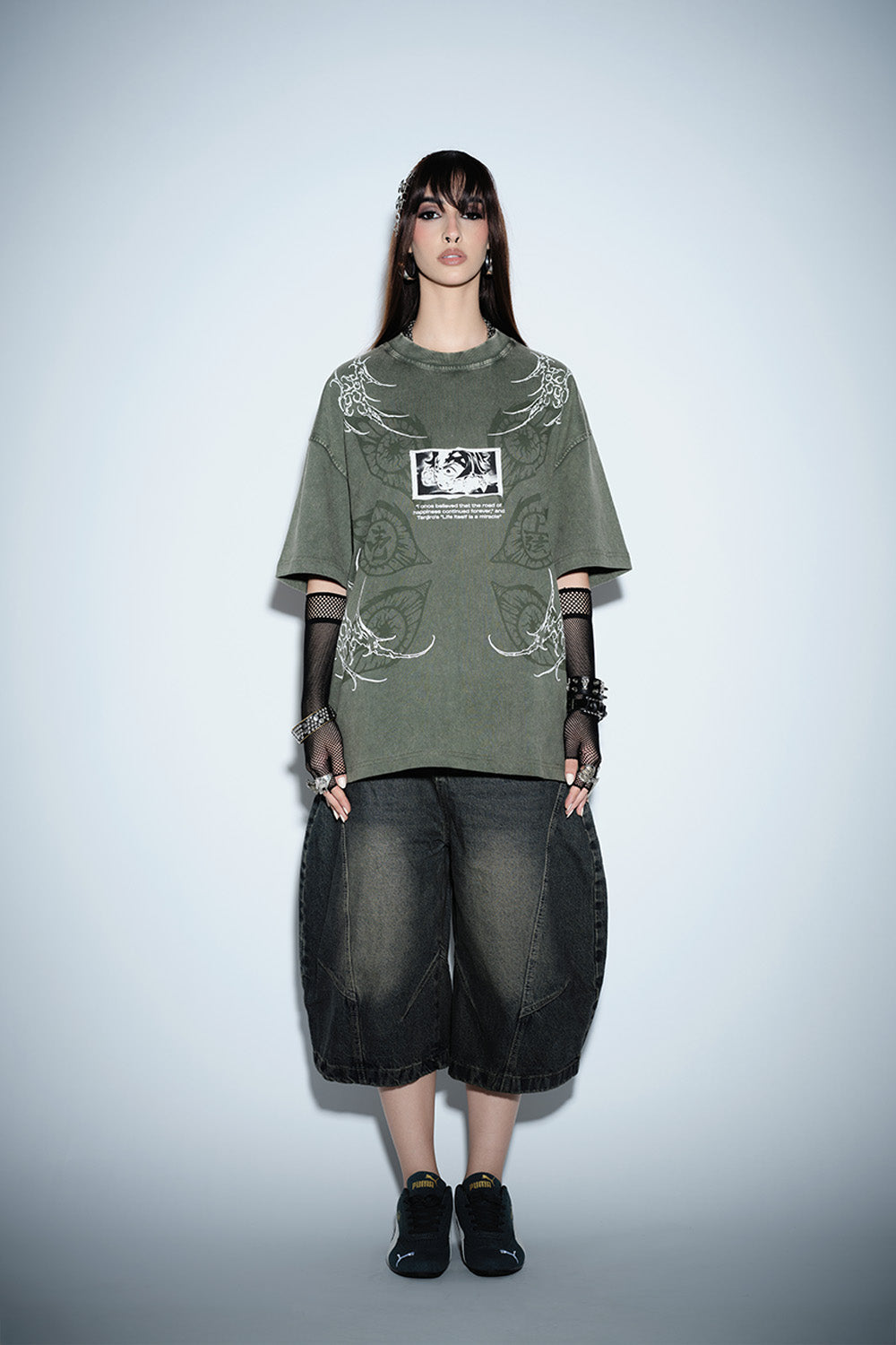 Nezuko's Curse Oversized T-shirt - BonkersCorner