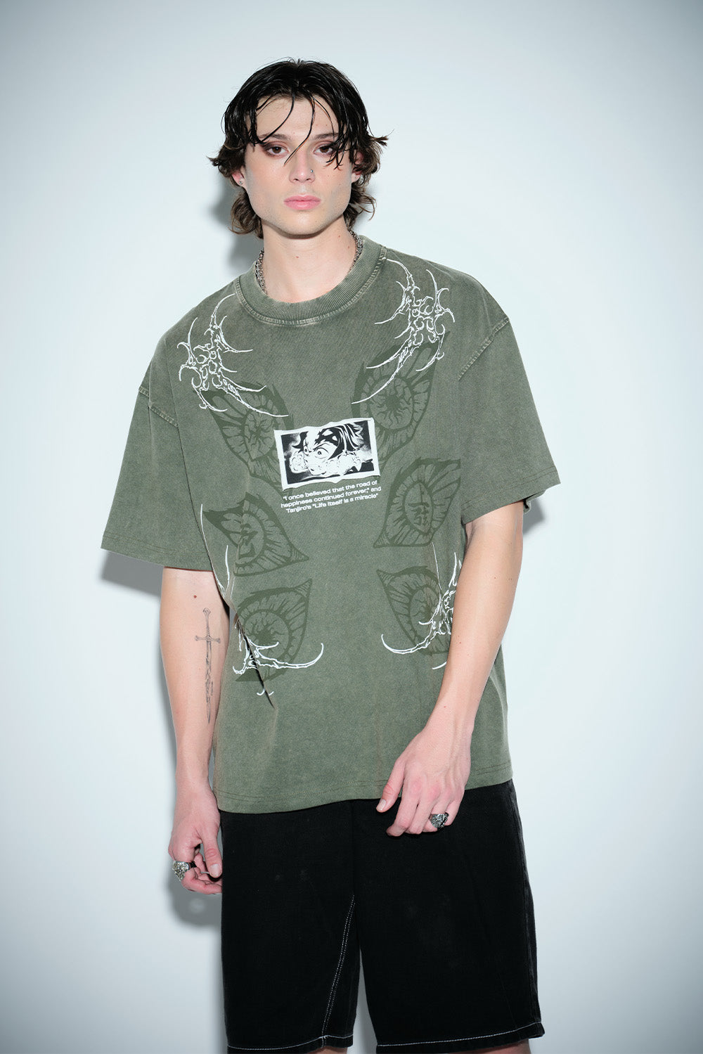 Nezuko's Curse Oversized T-shirt - BonkersCorner