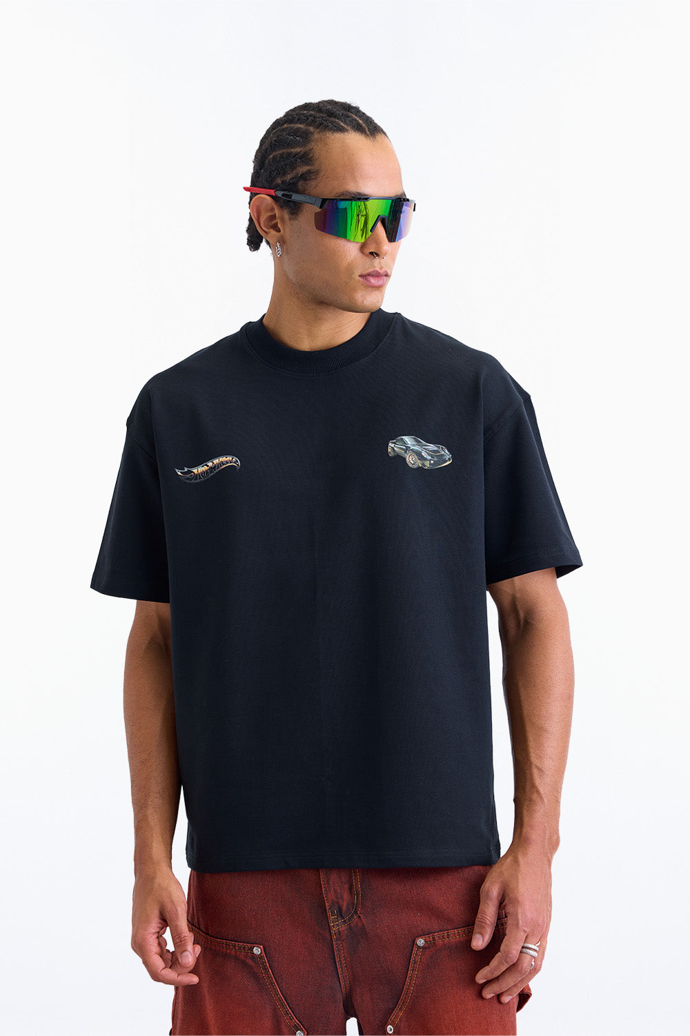 Night Run Oversized T-shirt - BonkersCorner