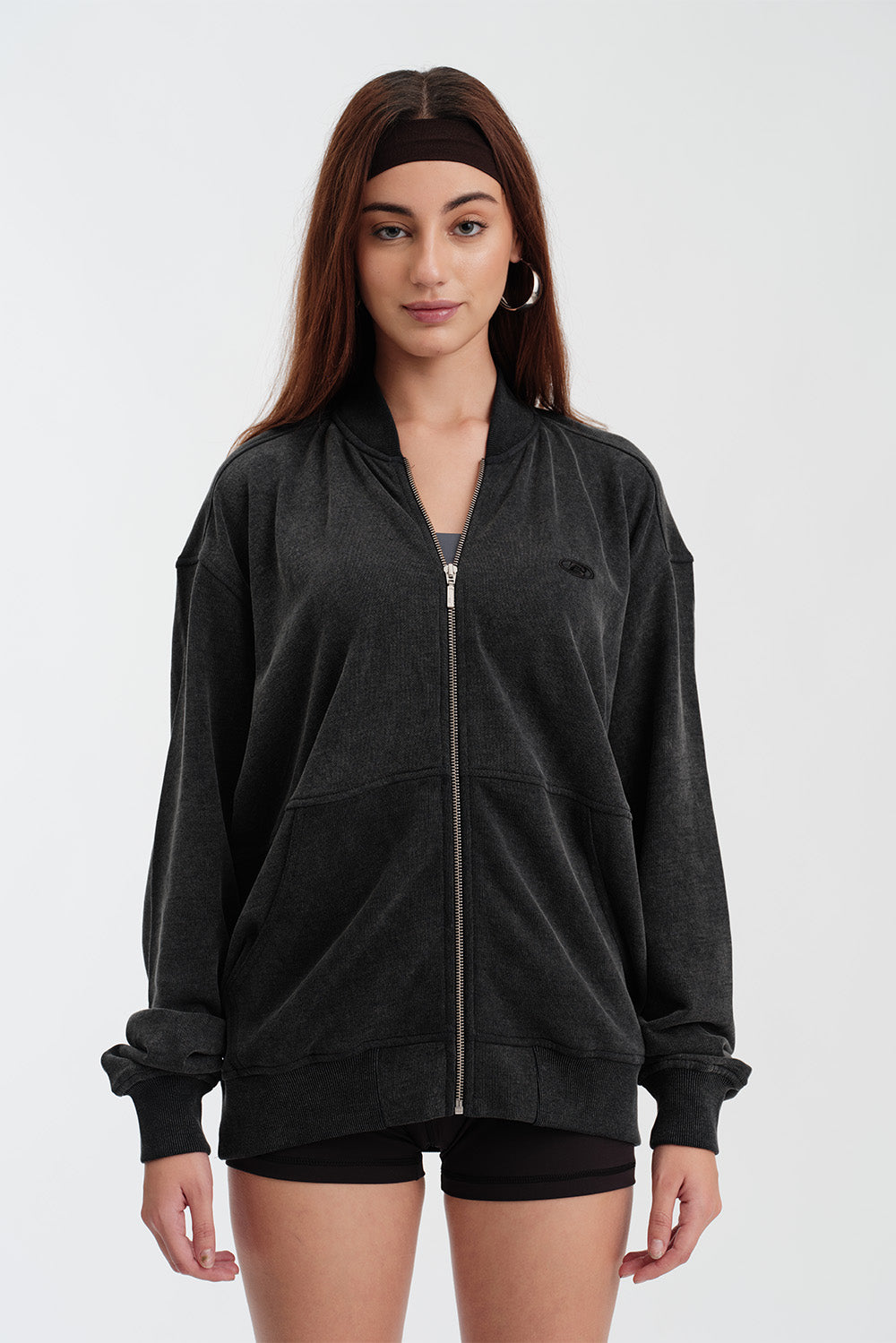 Obsidian Wash Zip Jacket - BonkersCorner