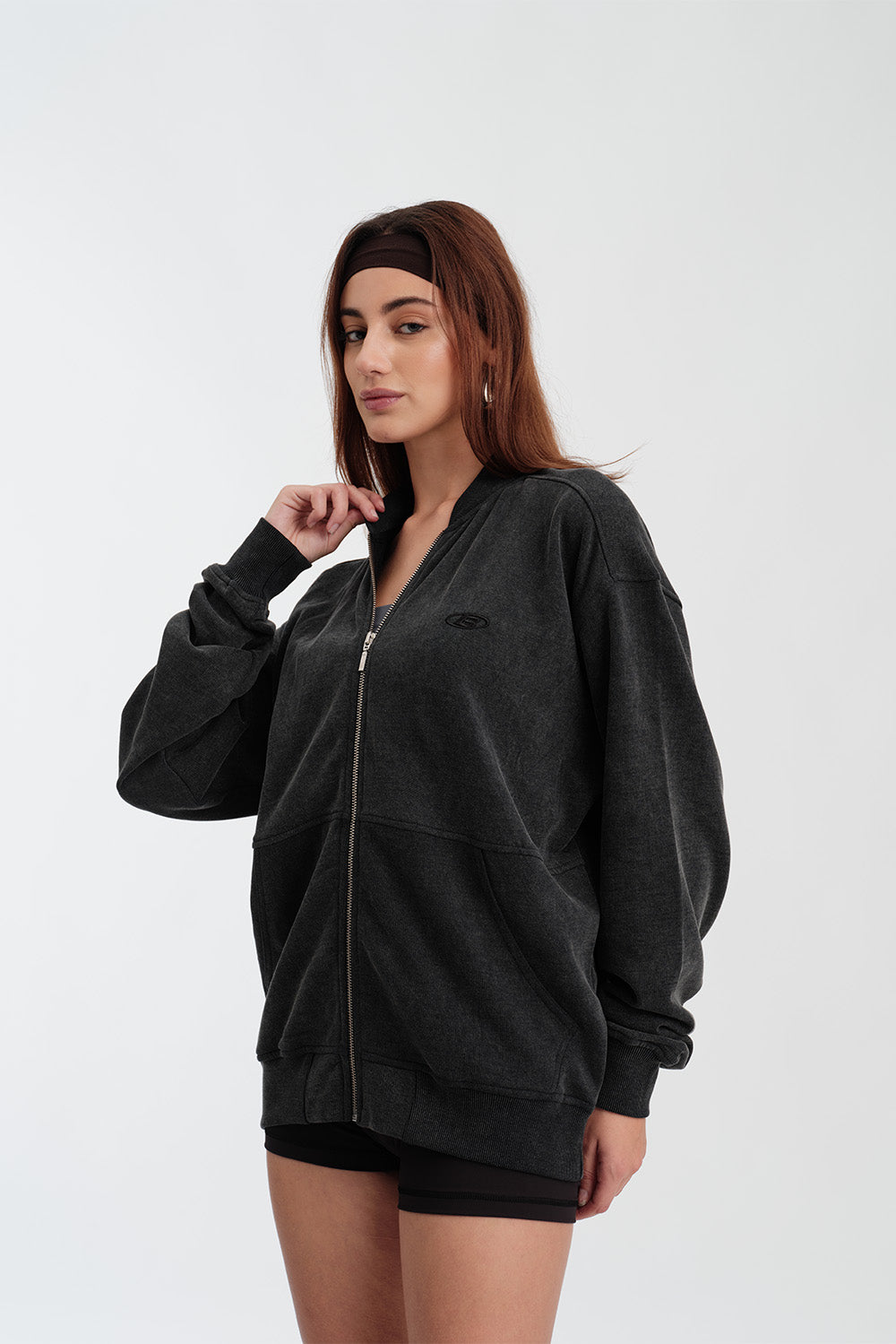 Obsidian Wash Zip Jacket - BonkersCorner