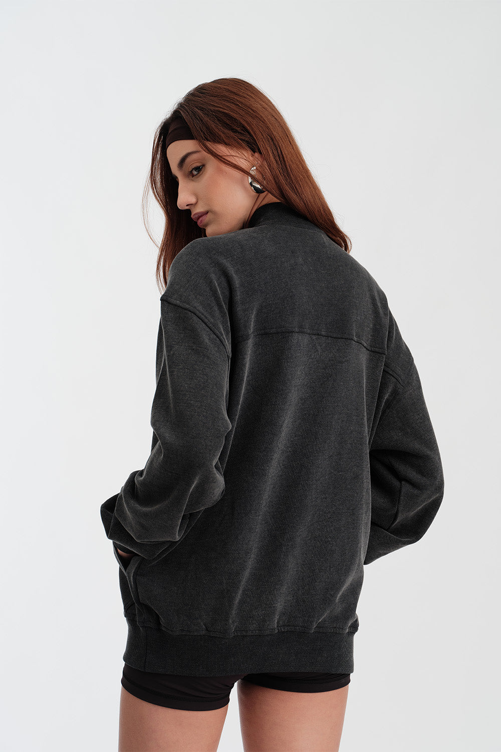 Obsidian Wash Zip Jacket - BonkersCorner