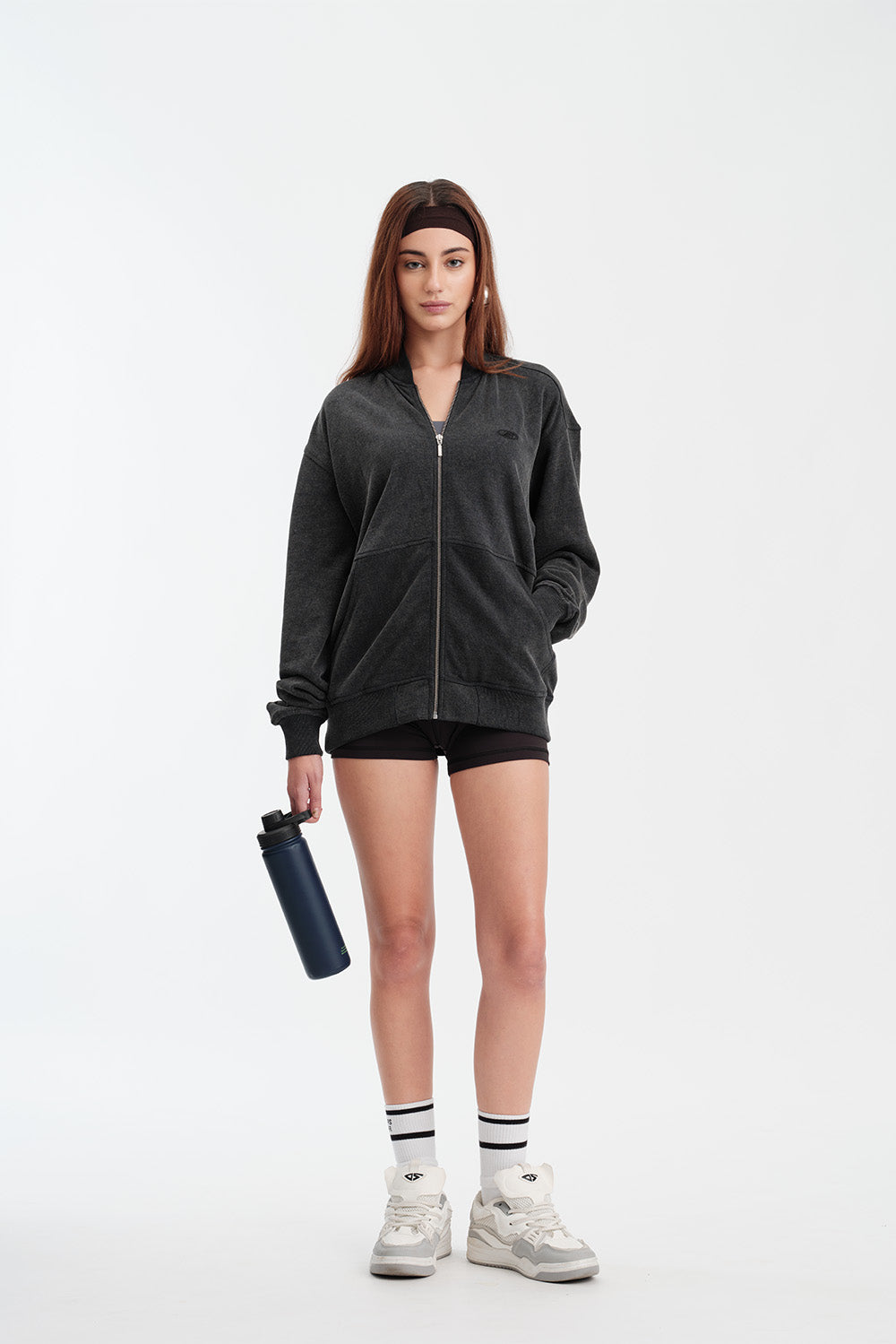 Obsidian Wash Zip Jacket - BonkersCorner