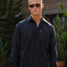 Ocean Dusk Striped Shirt - BonkersCorner