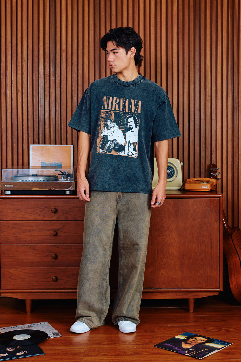 Old Memoria Oversized T-shirt - BonkersCorner