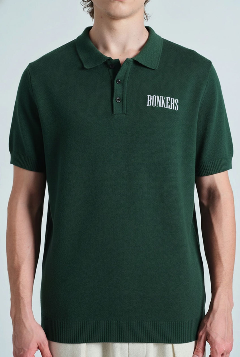 Olive Signature Knit Polo