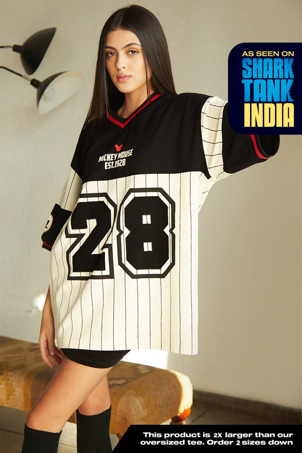 Original Mickey Oversized Jersey - BonkersCorner