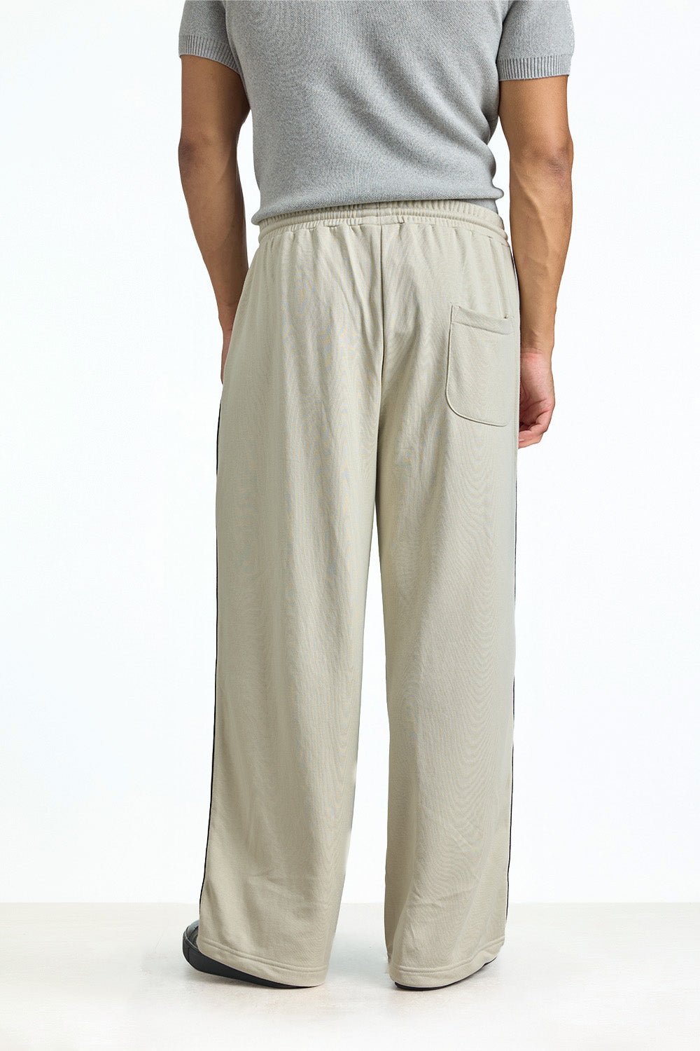 Oyster Mist Track Pants - BonkersCorner