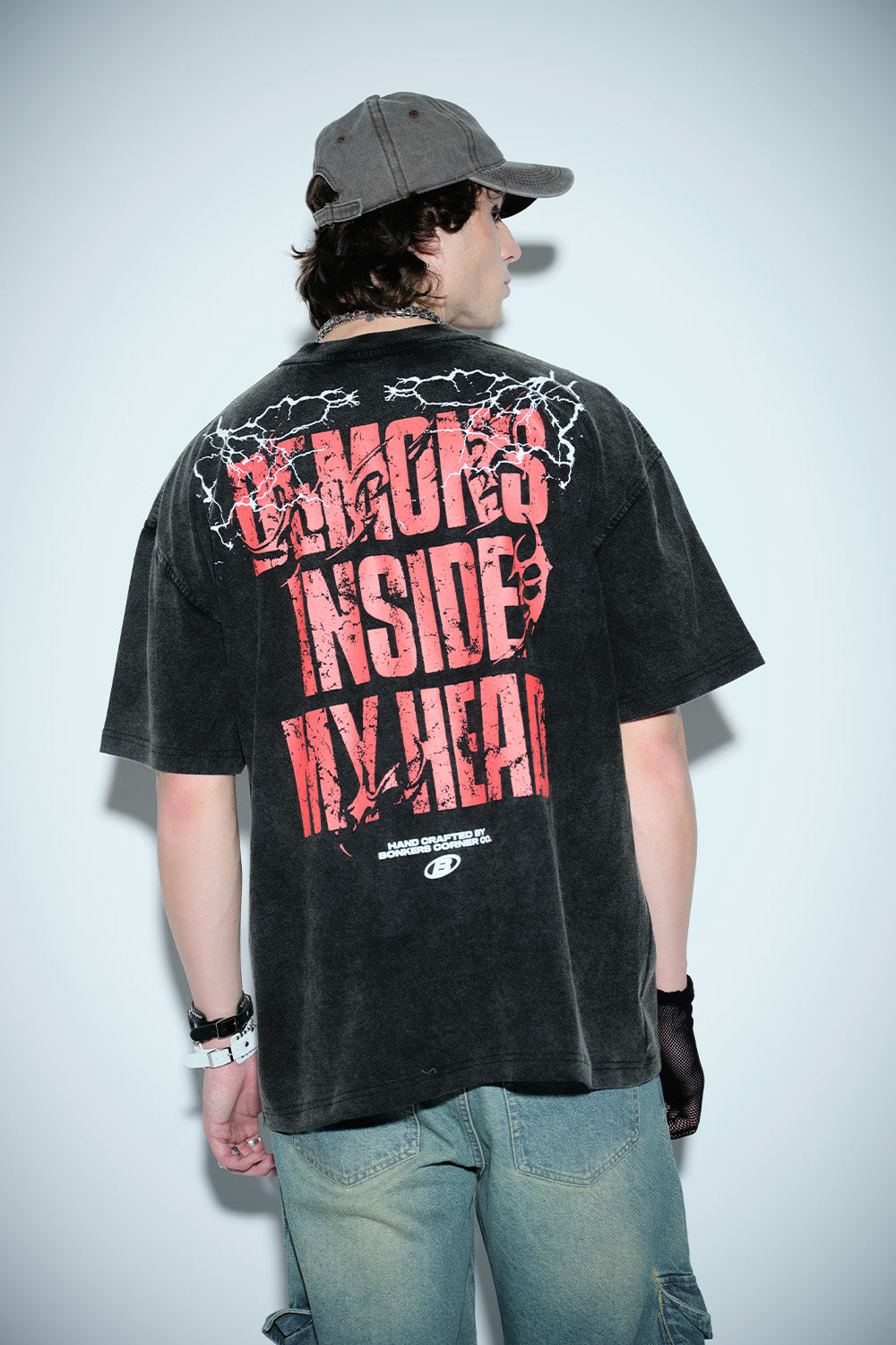 Paranoid Glitch Oversized T-shirt