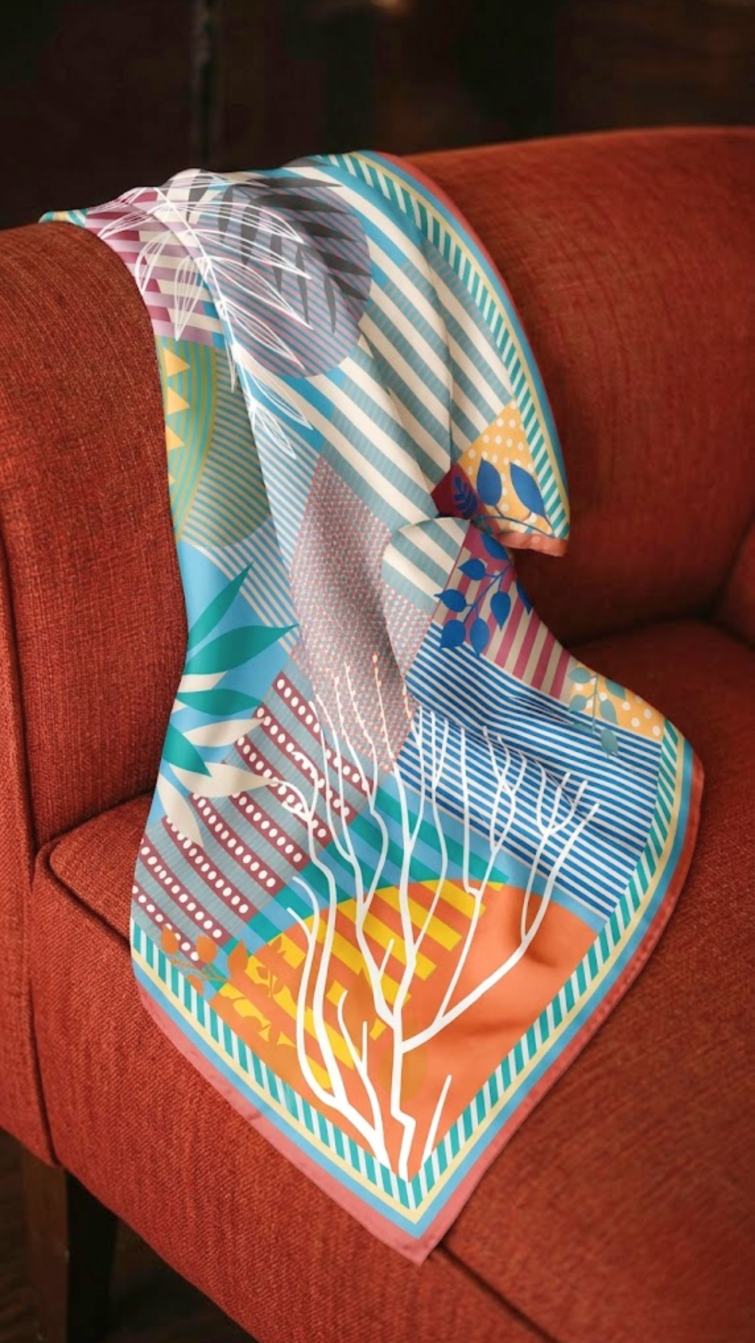 Patch Play Scarf - BonkersCorner