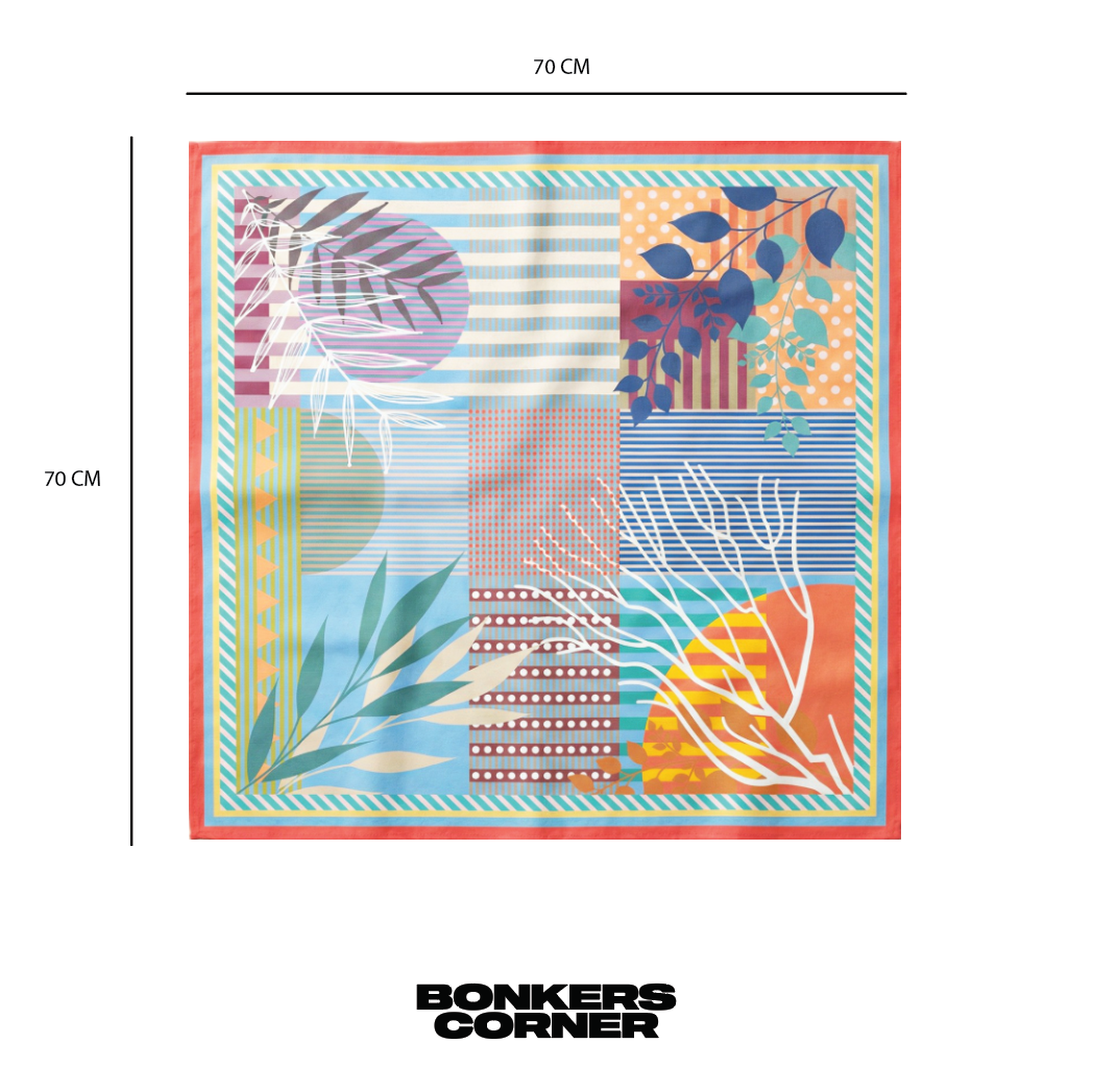 Patch Play Scarf - BonkersCorner