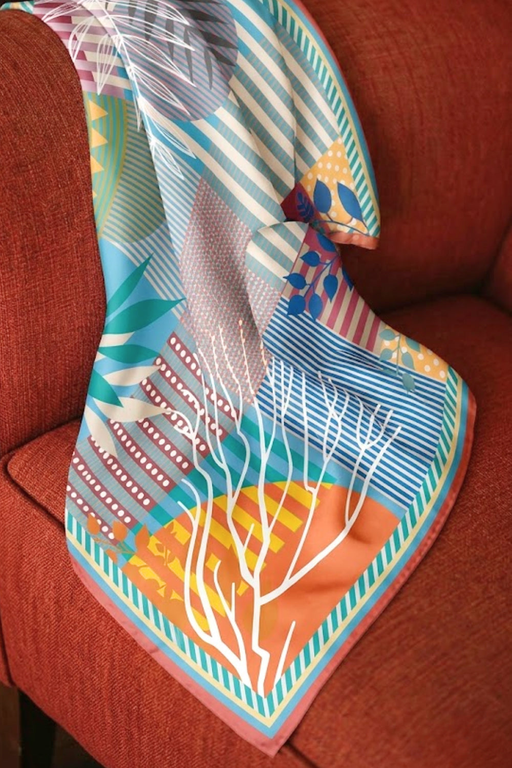 Patch Play Scarf - BonkersCorner
