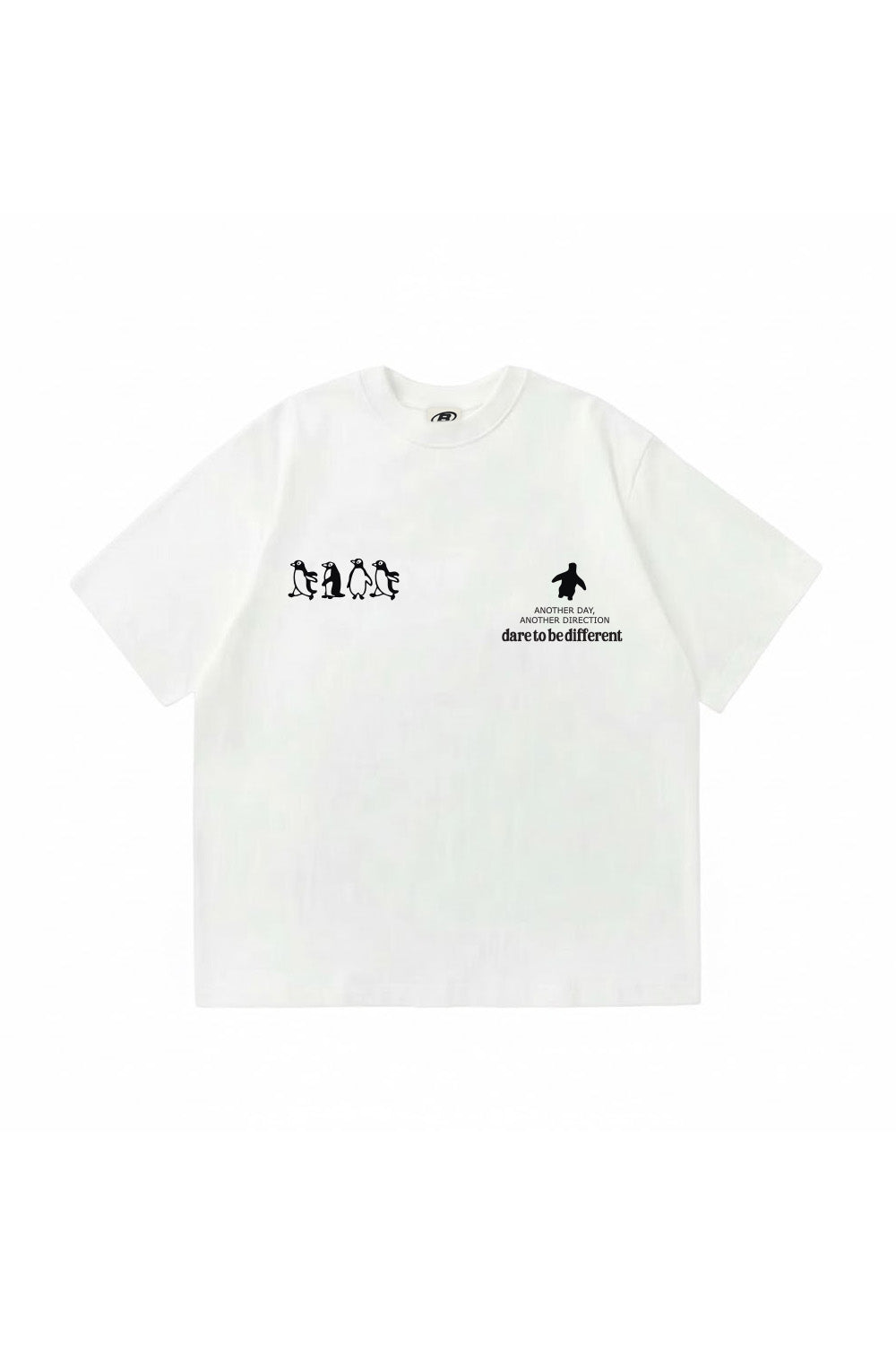Unbothered Penguin Oversized T-shirt