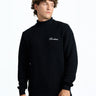 Phantom Black Knit Turtleneck Jumper - BonkersCorner