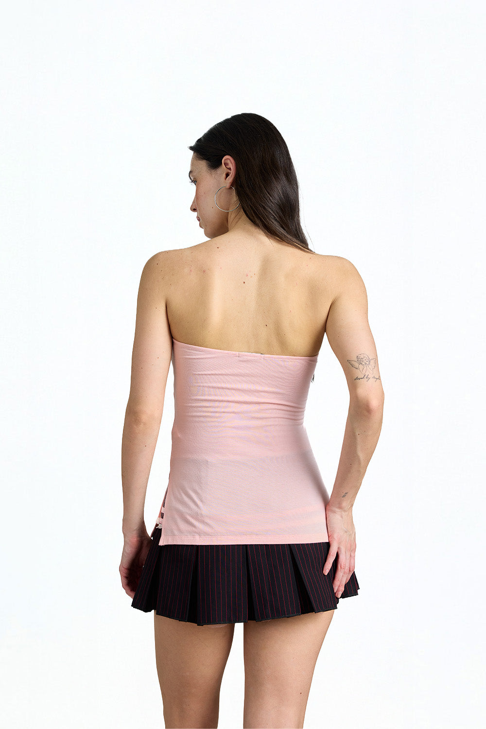 Pink Chill Longline Tube Top - BonkersCorner