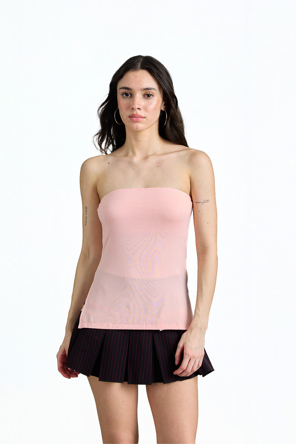 Pink Chill Longline Tube Top