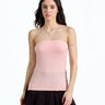 Pink Chill Longline Tube Top - BonkersCorner