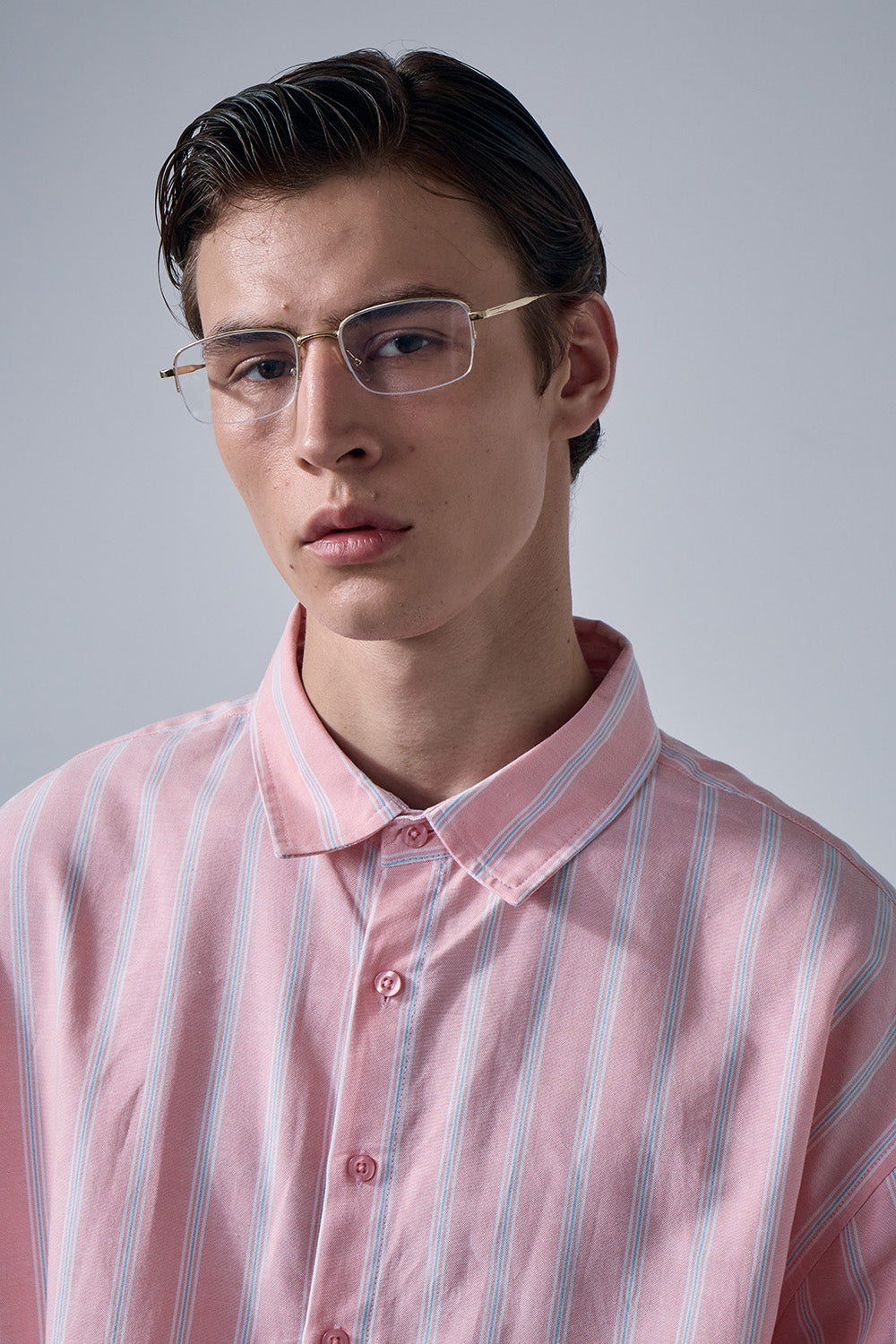 Pink Vintage Stripe Full Sleeve Shirt - BonkersCorner