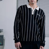 Pitch Black Full Sleeve Polo - BonkersCorner