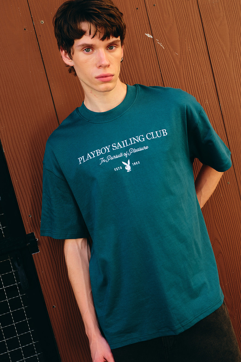 Playboy In Pursuit Oversized T-shirt - BonkersCorner
