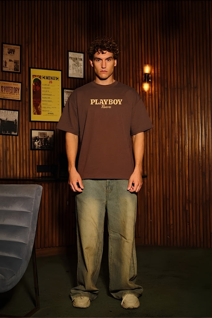 Playboy Resort Club Oversized T-shirt - BonkersCorner