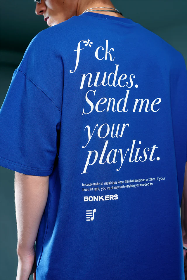 Playlist Perfection Oversized T-shirt - BonkersCorner