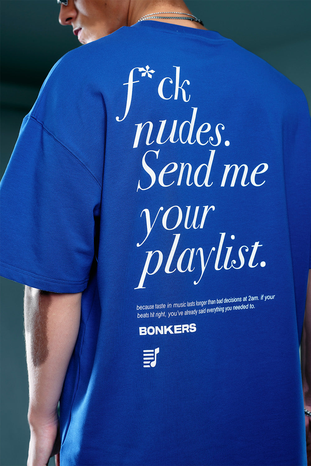 Playlist Perfection Oversized T-shirt - BonkersCorner