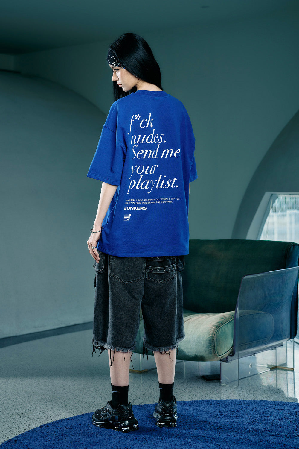 Playlist Perfection Oversized T-shirt - BonkersCorner