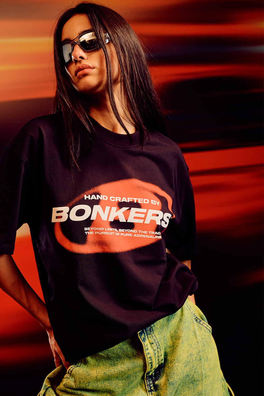 Project: Bonkers Black Oversized T-shirt