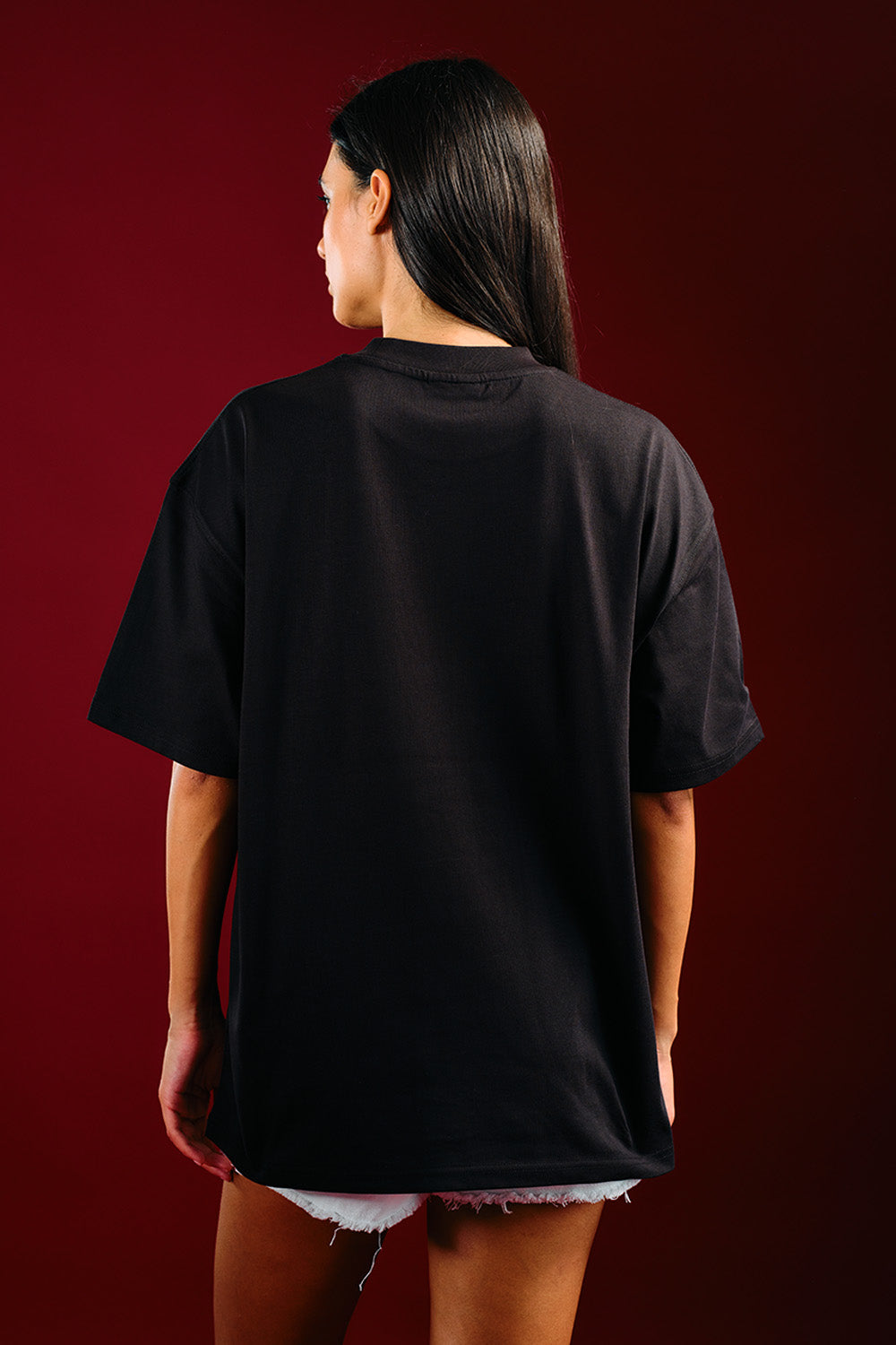 Project: Bonkers Black Oversized T-shirt - BonkersCorner