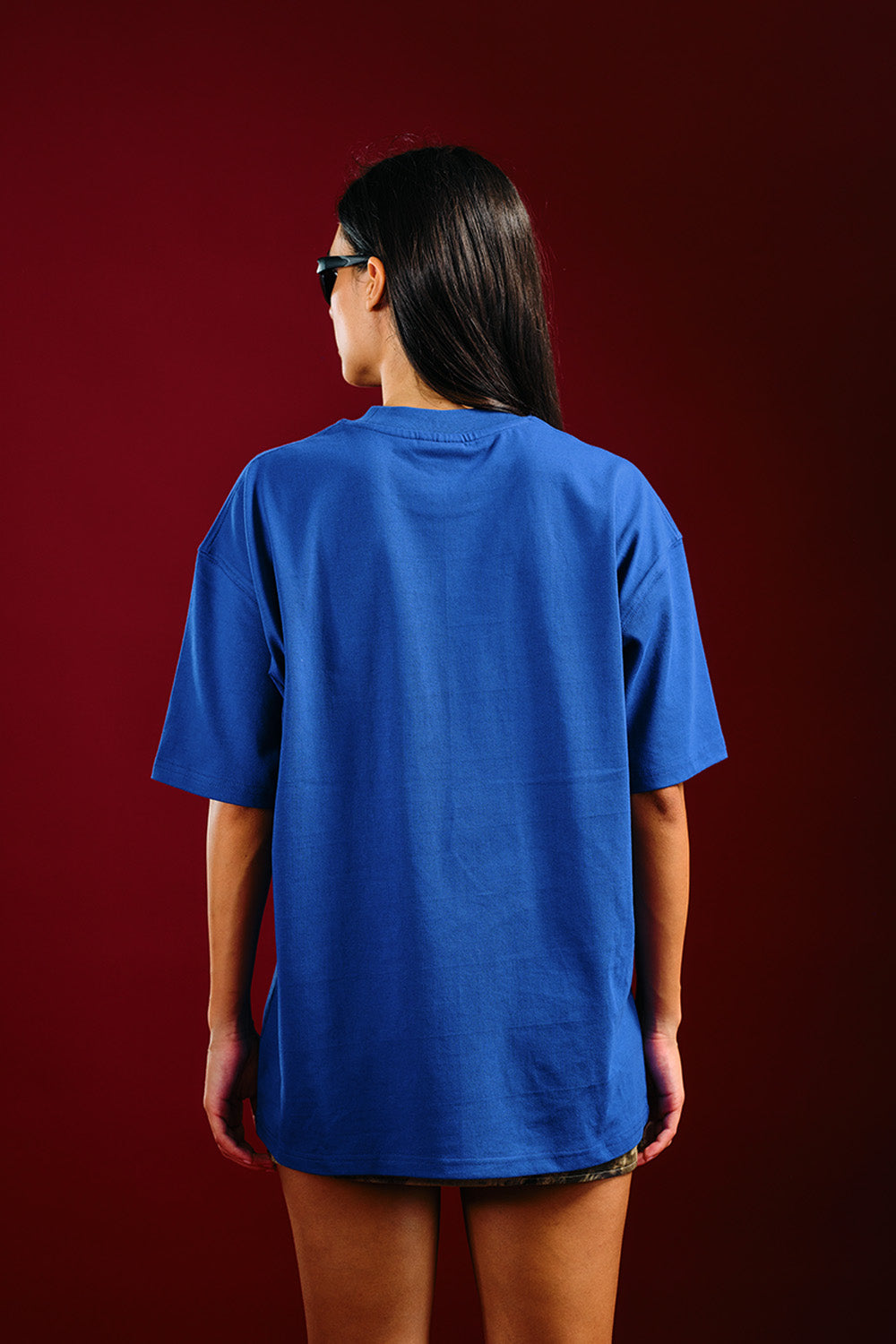 Project: Bonkers Blue Oversized T-shirt - BonkersCorner