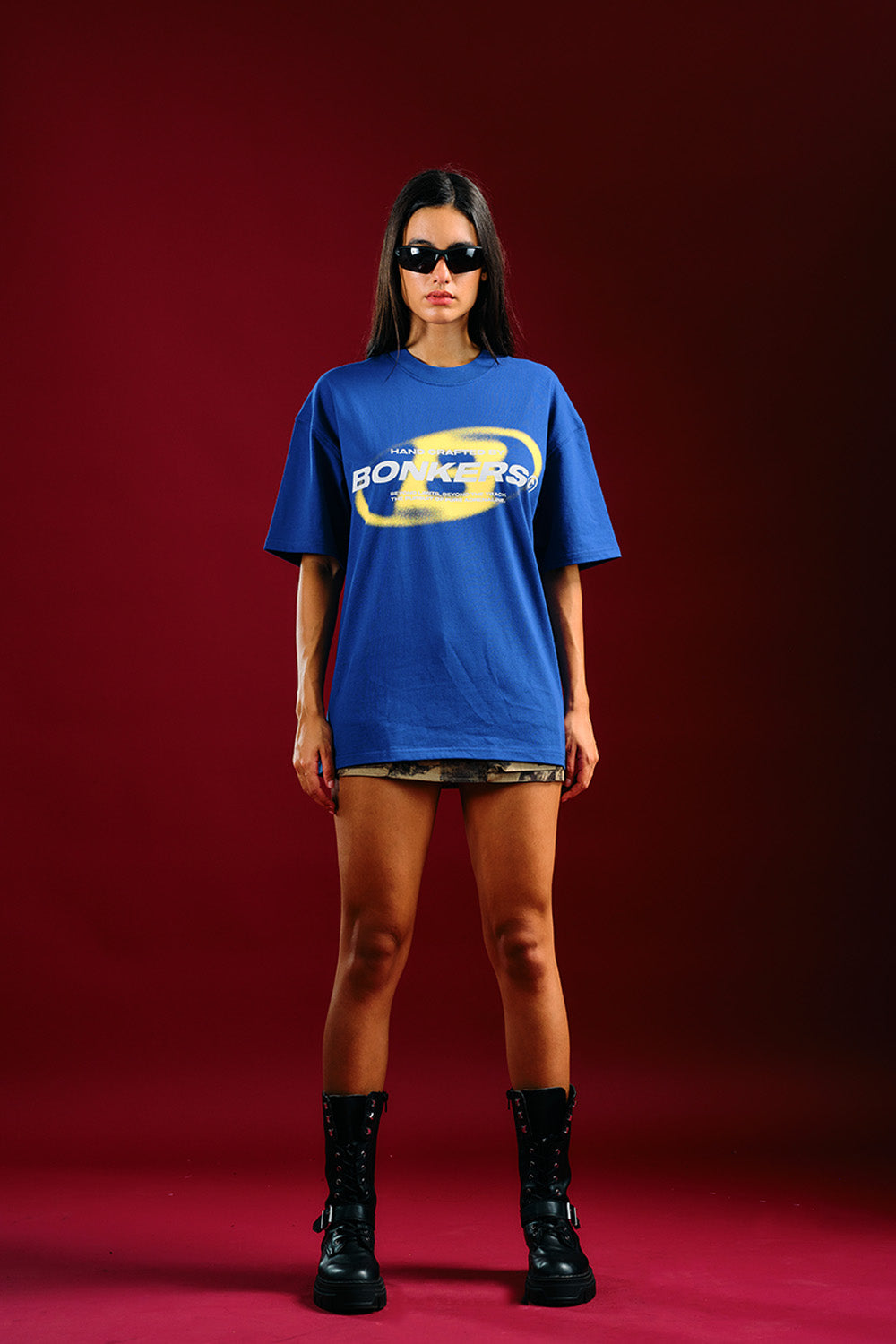 Project: Bonkers Blue Oversized T-shirt - BonkersCorner