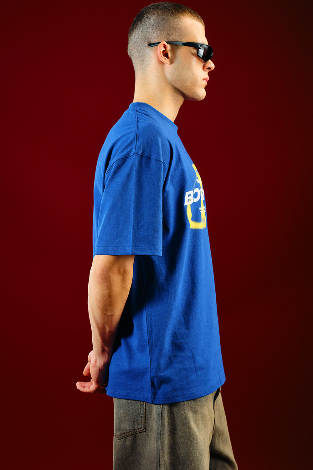 Project: Bonkers Blue Oversized T-shirt - BonkersCorner