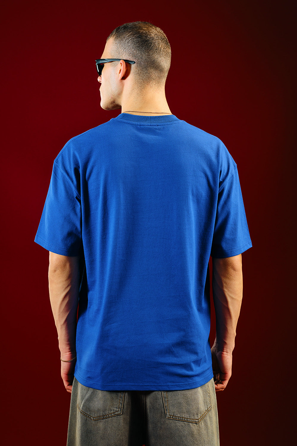 Project: Bonkers Blue Oversized T-shirt - BonkersCorner