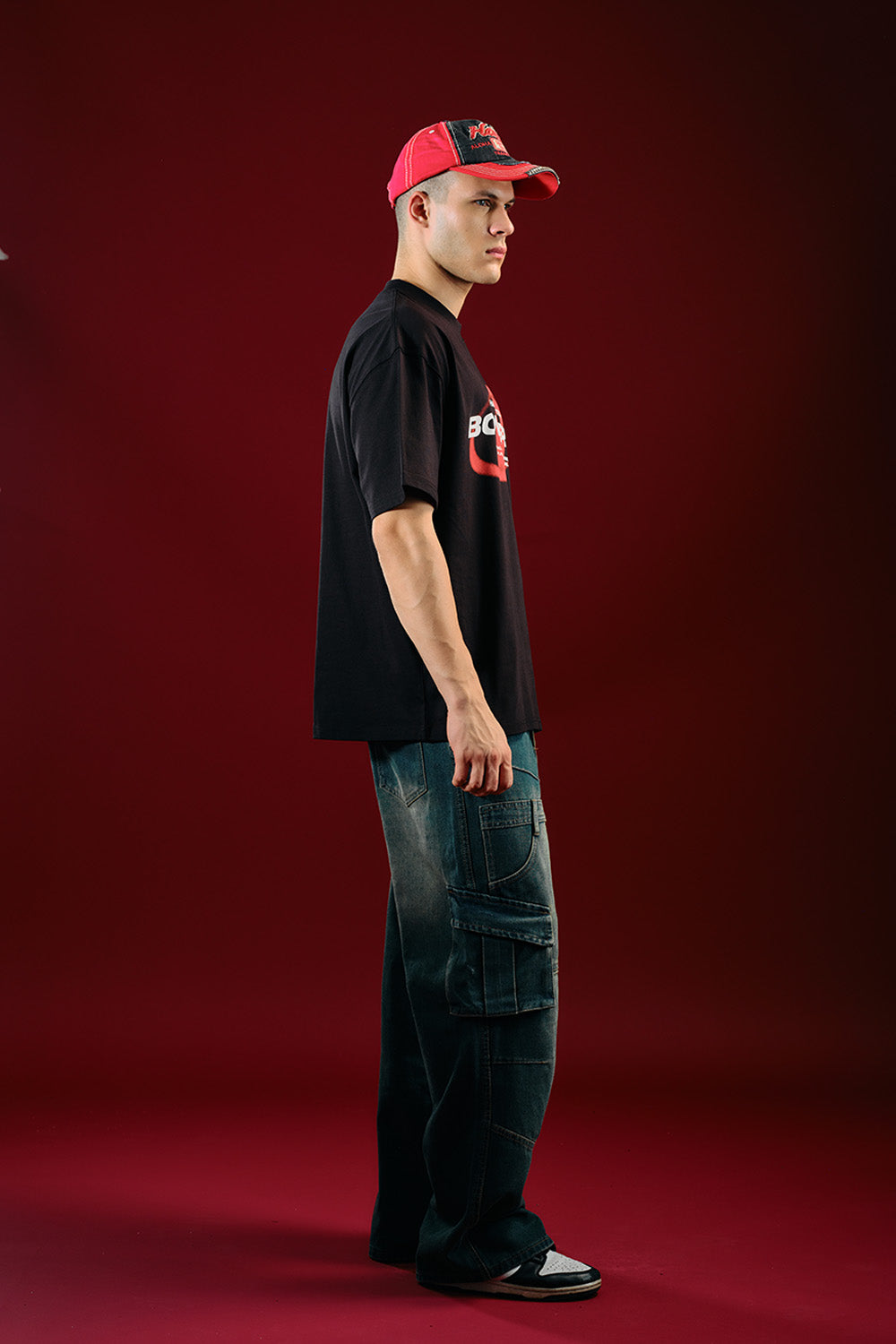 Project: Bonkers Black Oversized T-shirt - BonkersCorner