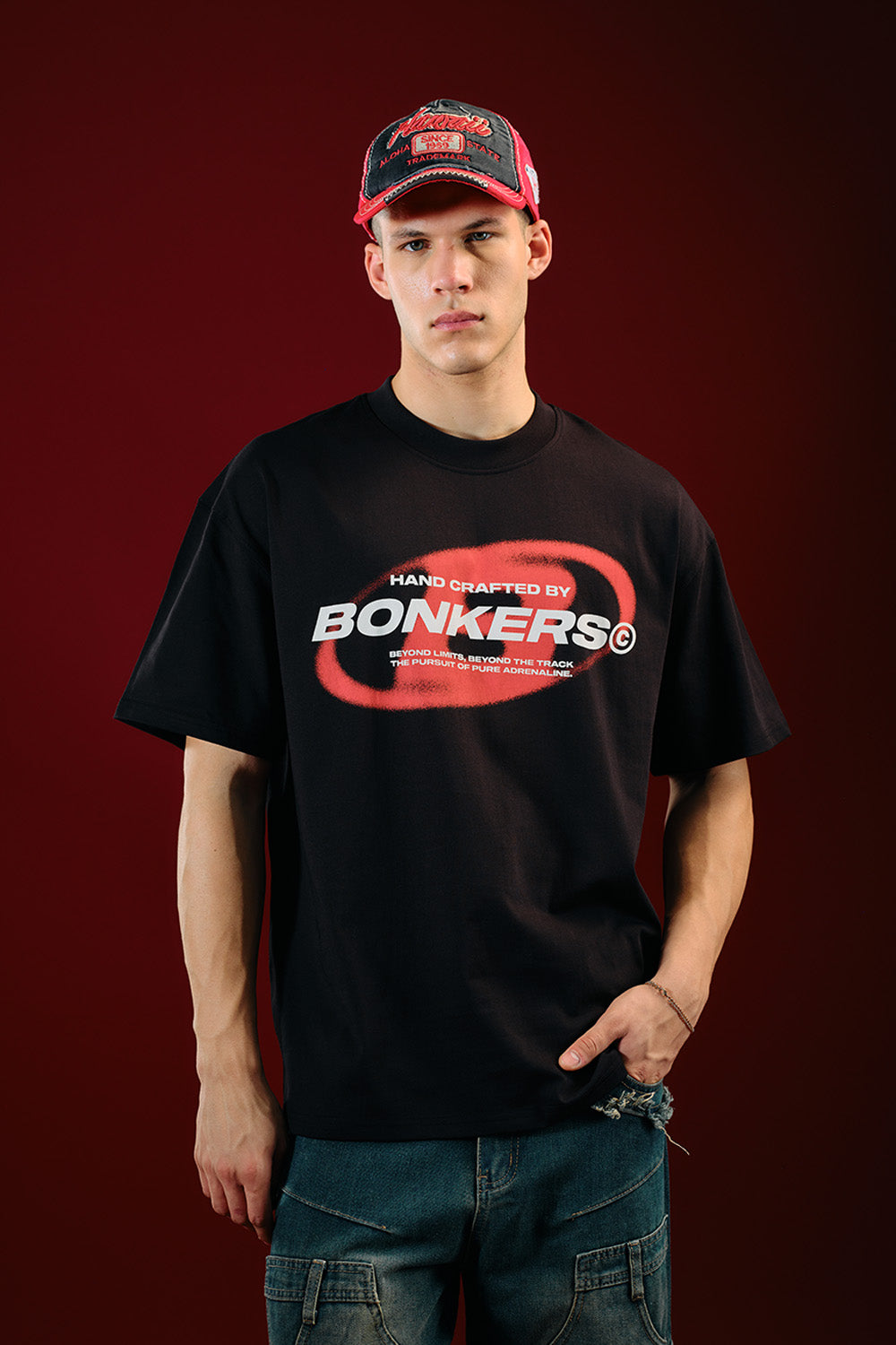 Project: Bonkers Black Oversized T-shirt - BonkersCorner