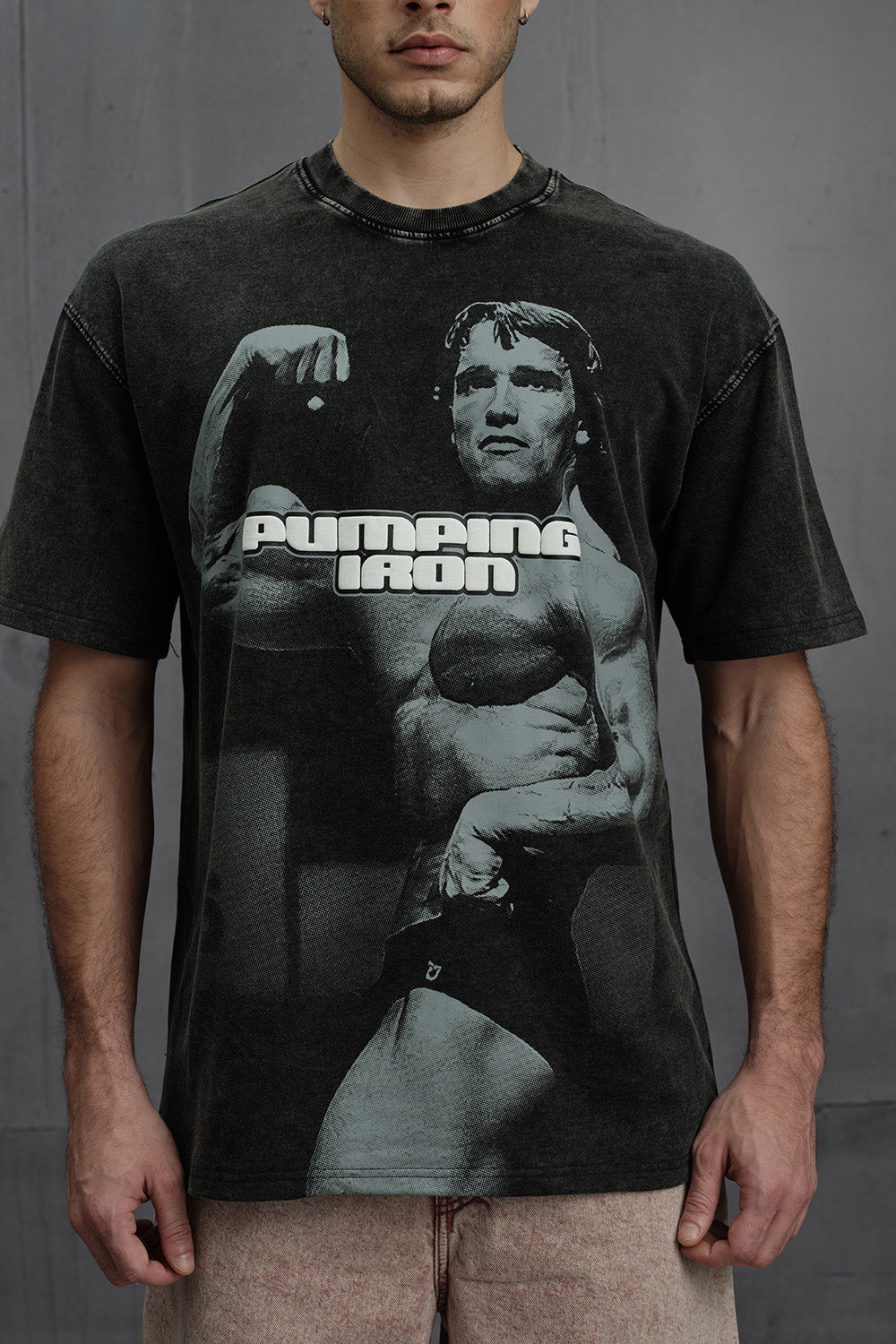 Pumping Iron Oversized T-shirt - BonkersCorner