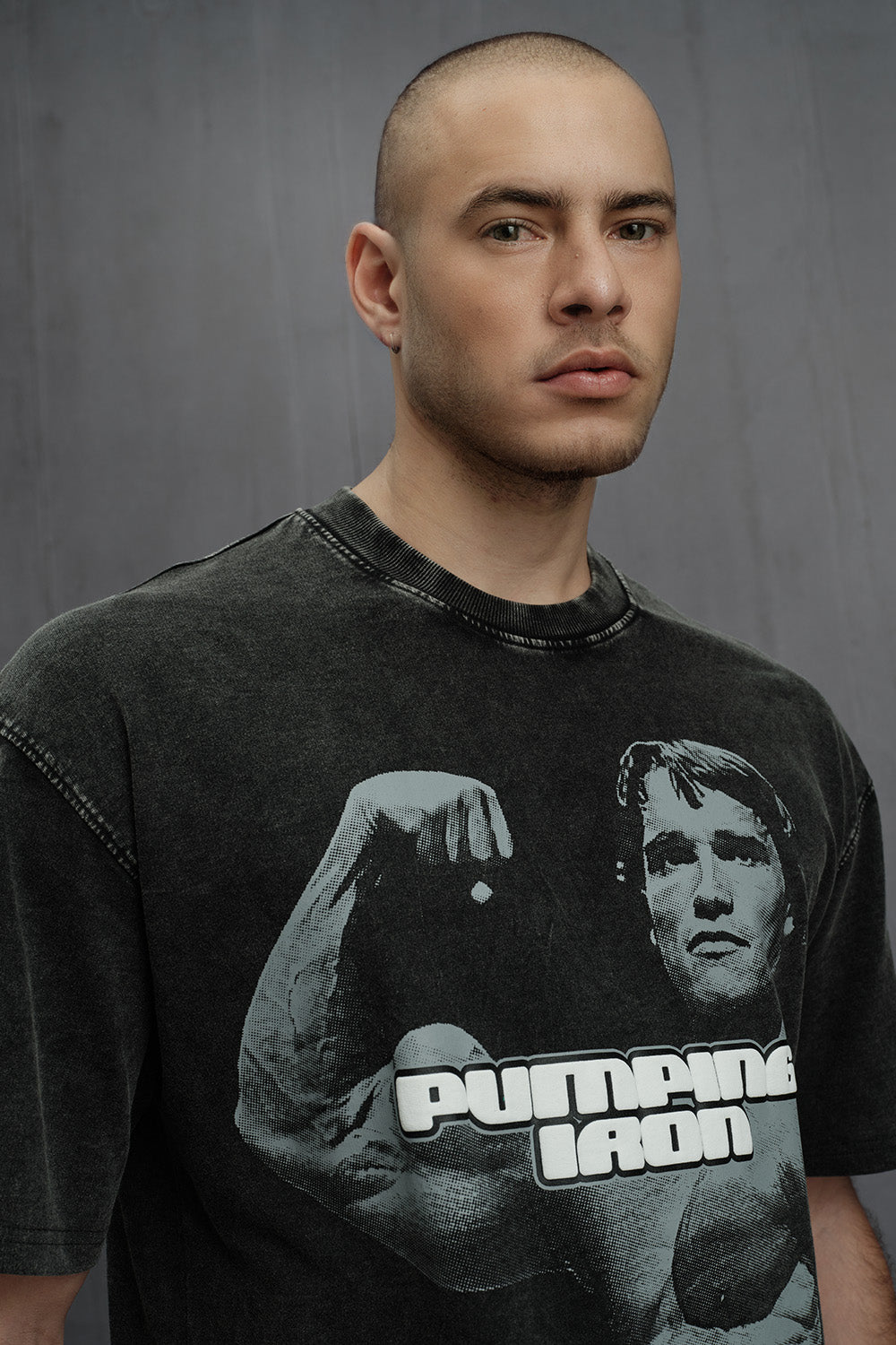 Pumping Iron Oversized T-shirt - BonkersCorner