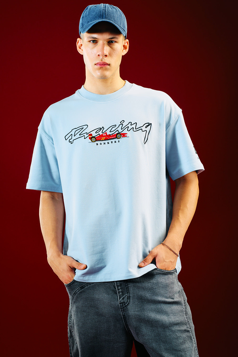 Race Pit Stop Oversized T-shirt - BonkersCorner