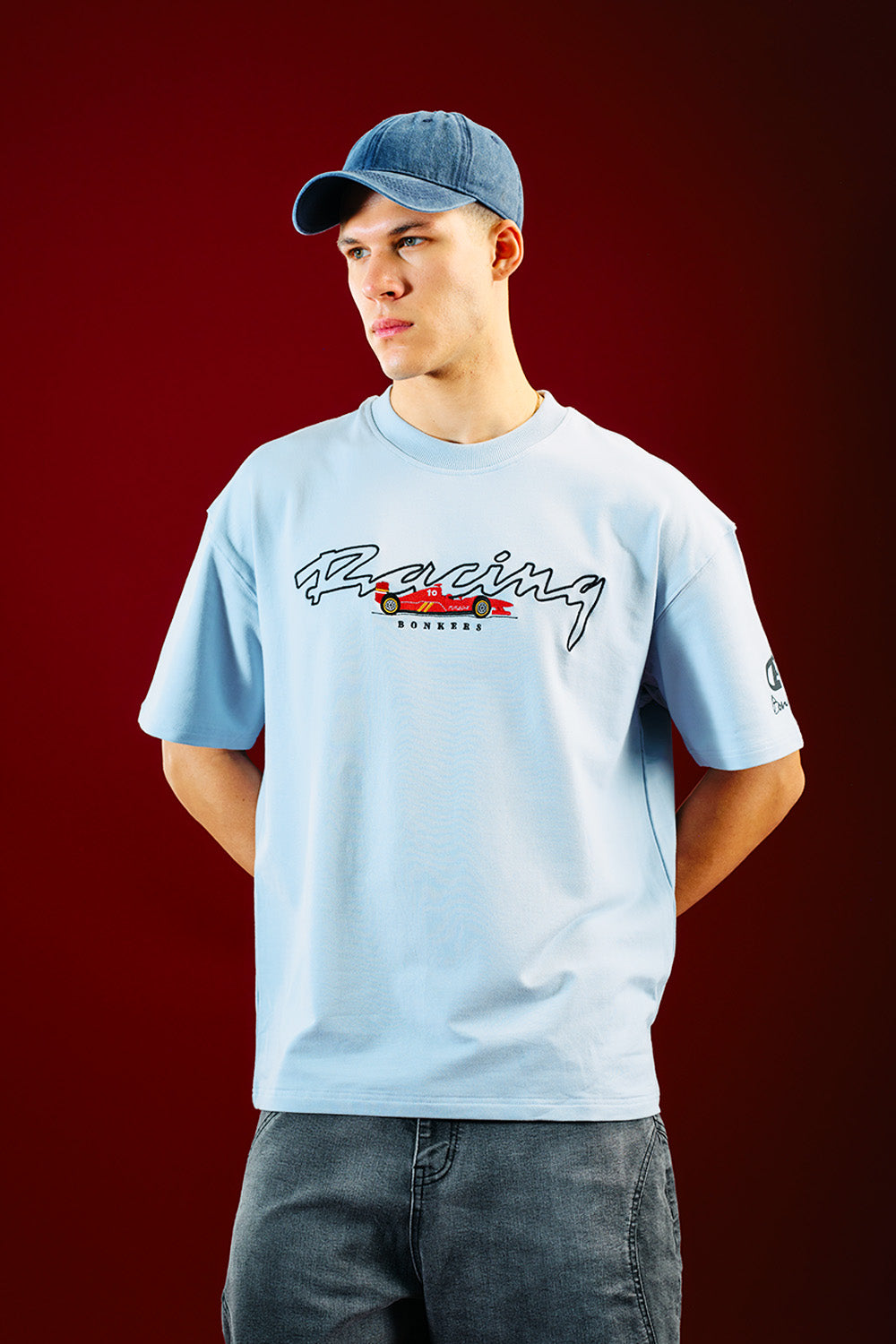 Race Pit Stop Oversized T-shirt - BonkersCorner