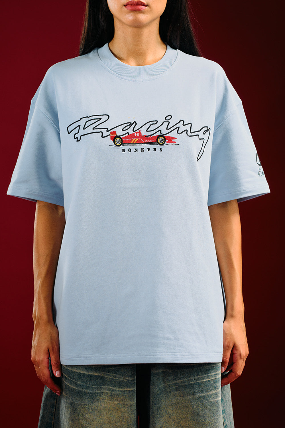 Race Pit Stop Oversized T-shirt - BonkersCorner