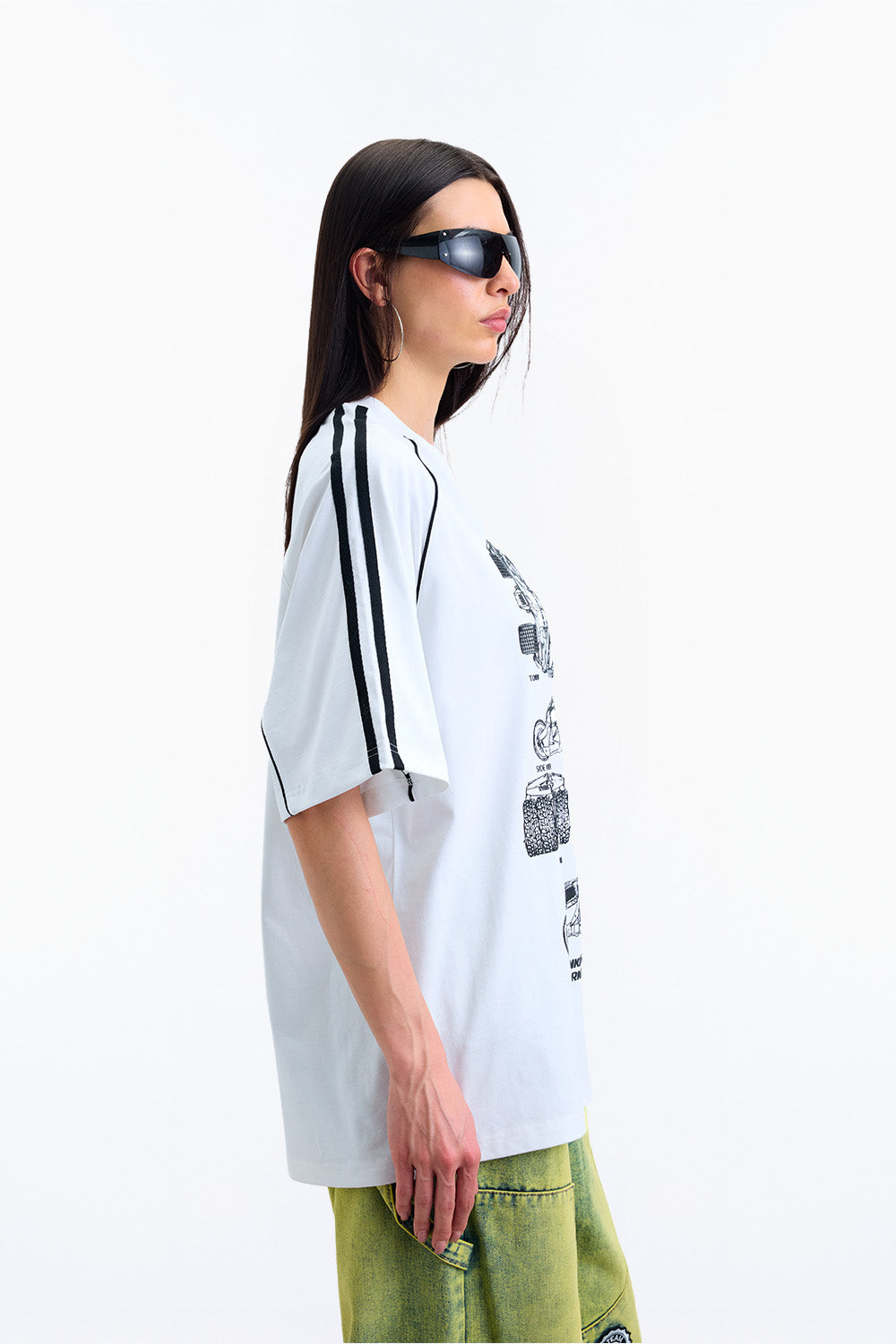 Racers Core Oversized T-shirt - BonkersCorner