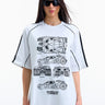 Racers Core Oversized T-shirt - BonkersCorner