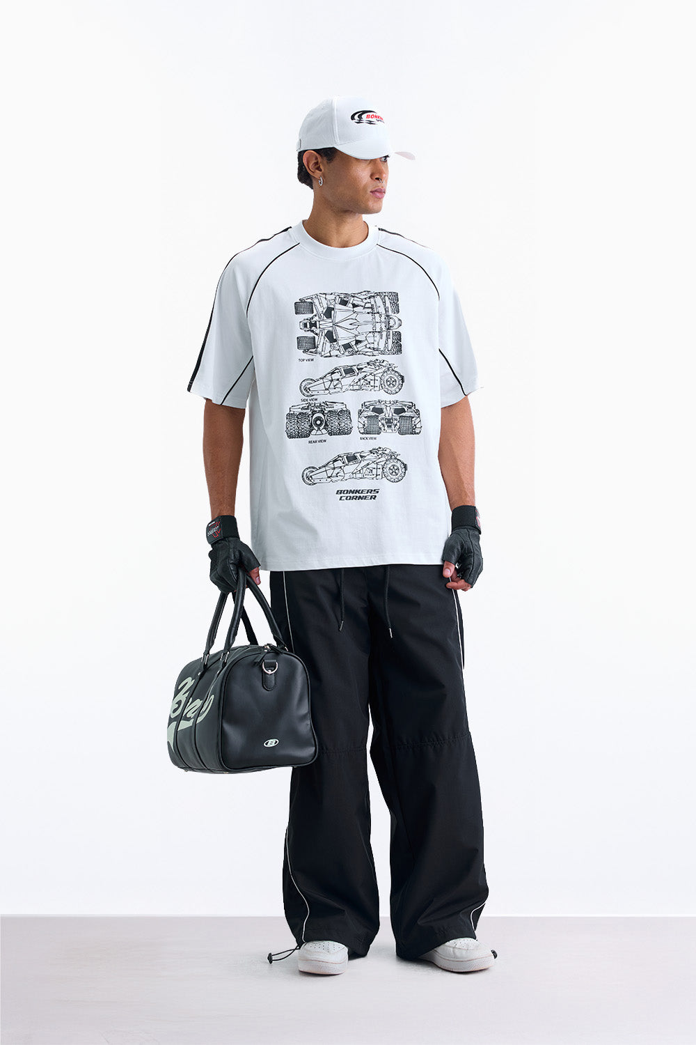 Racers Core Oversized T-shirt - BonkersCorner