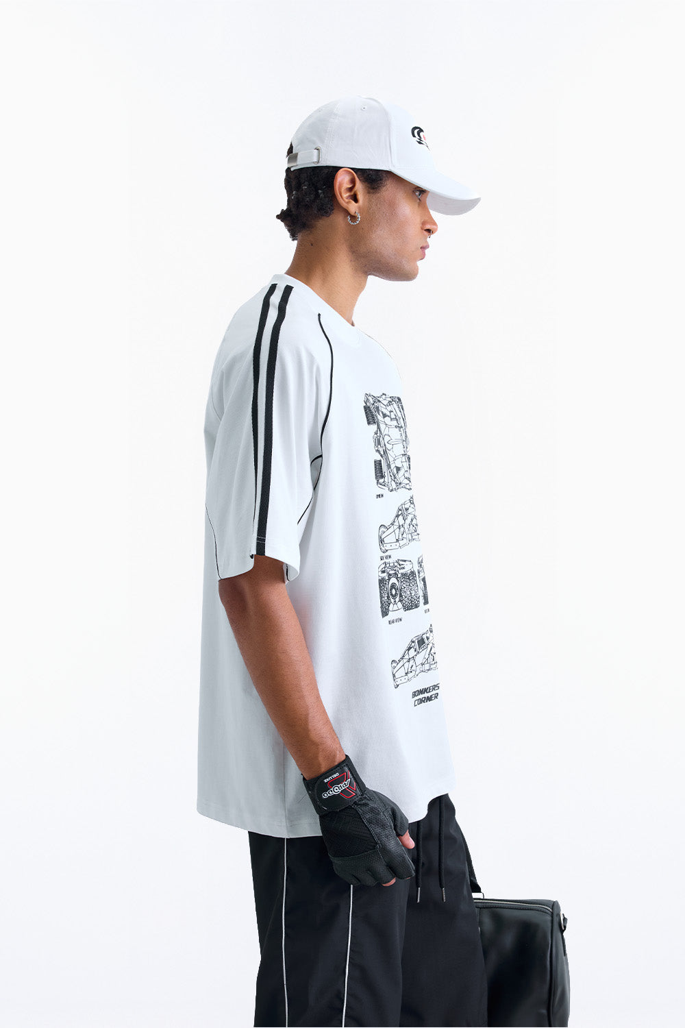 Racers Core Oversized T-shirt - BonkersCorner