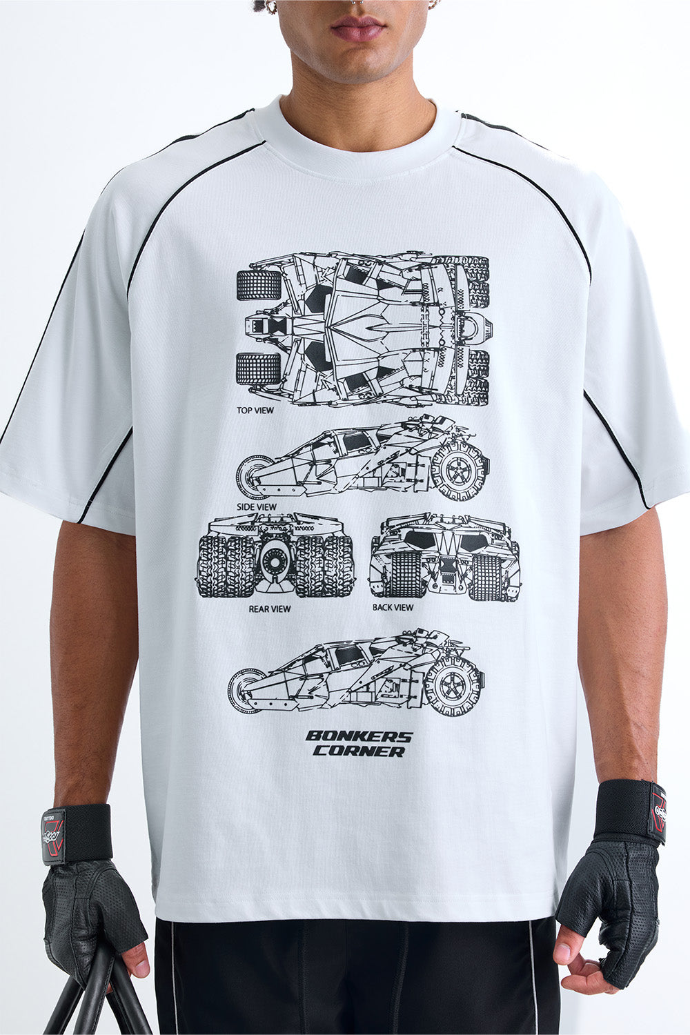 Racers Core Oversized T-shirt - BonkersCorner
