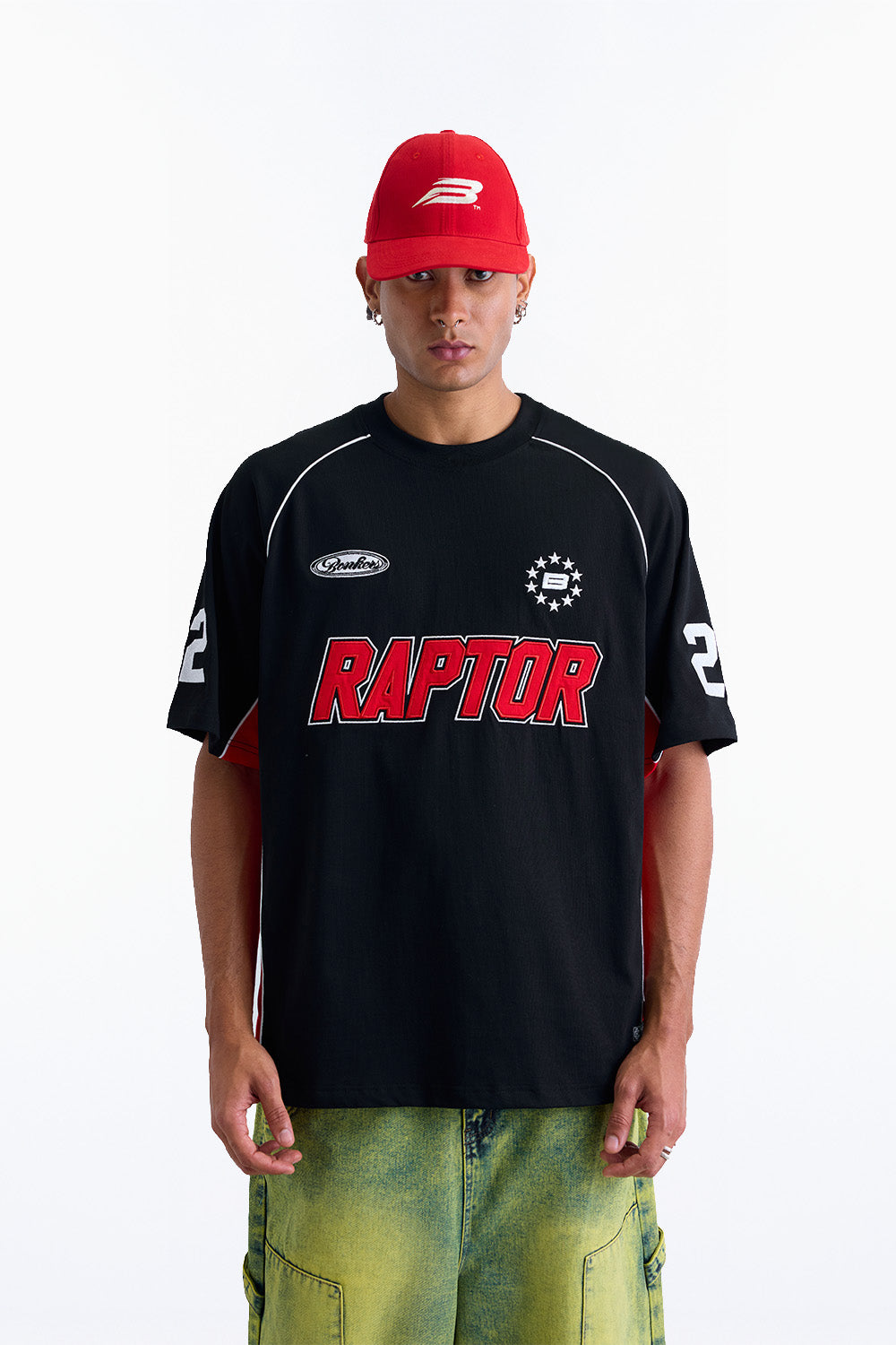 Raptor 22 Oversized T-shirt - BonkersCorner