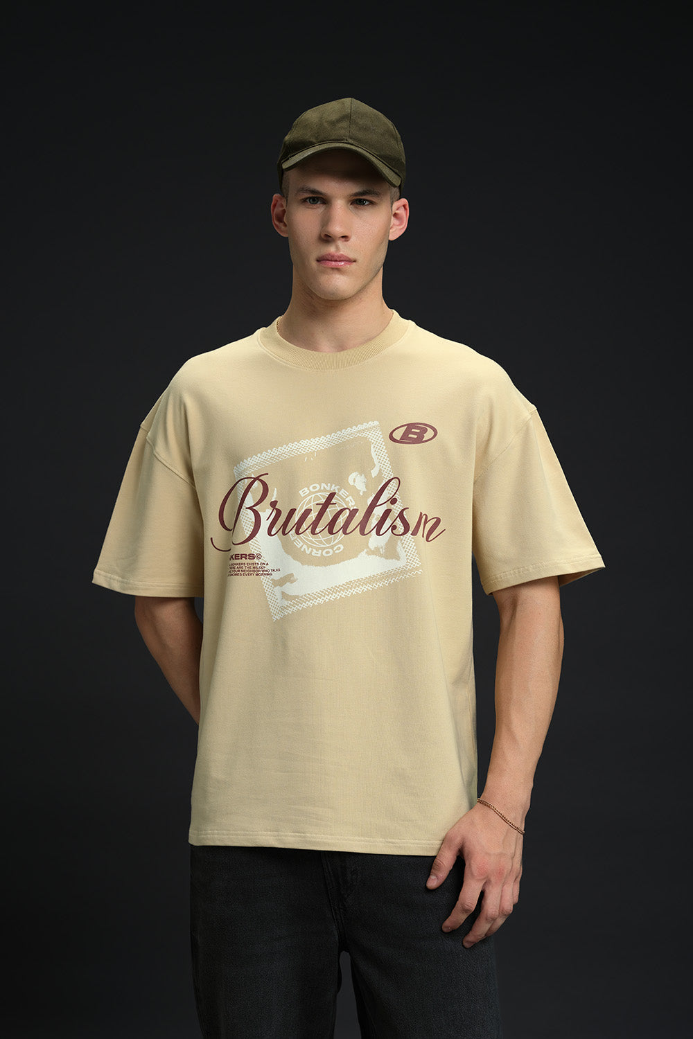 Raw Brutalism Oversized T-shirt